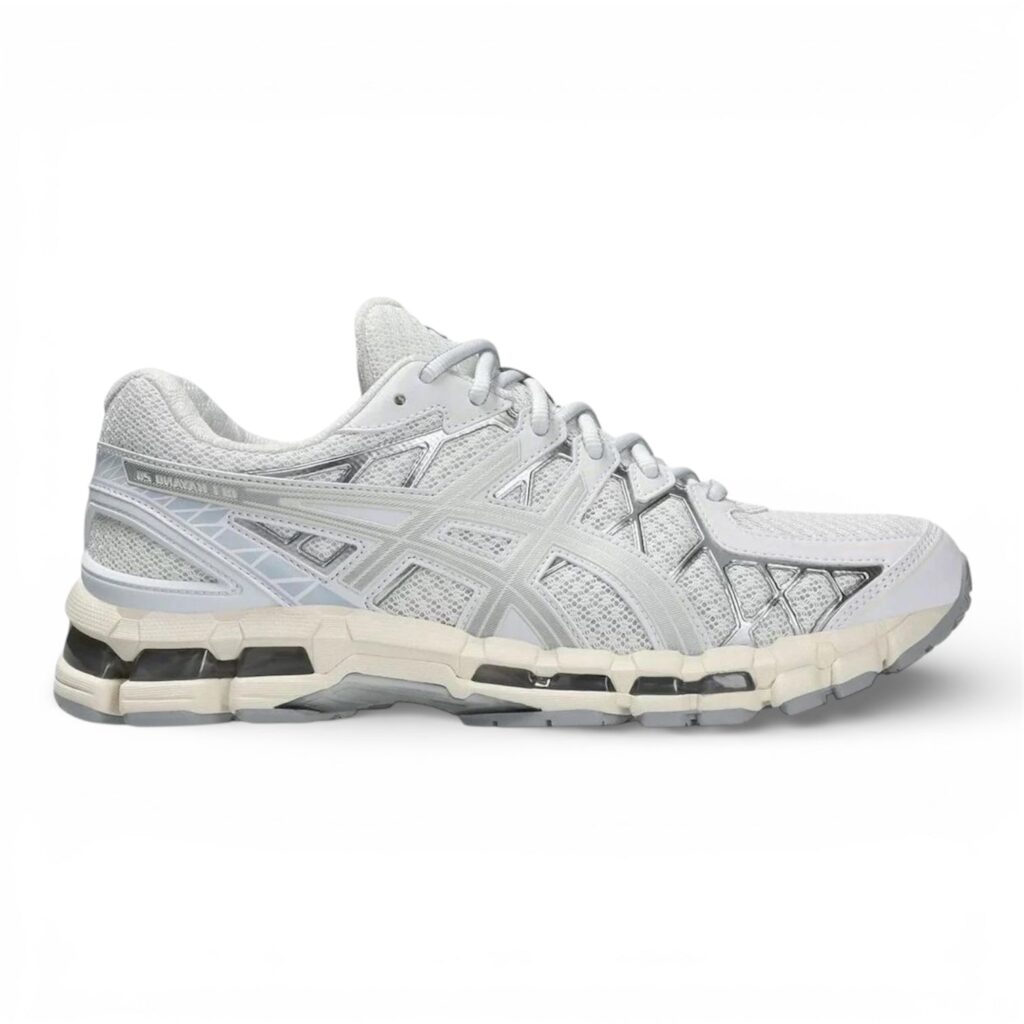 ASICS Gel-Kayano 20 White Pure Silver ASICS Gel-Kayano 20 White Pure Silver
