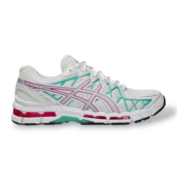 ASICS Gel-Kayano 20 White Aurora Green Watermelon