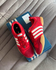 adidas x Bad Bunny Ballerina 'Vivid Red Chalk White Power Red'