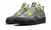 Air Jordan 4 Neon Volt - Imagen 2