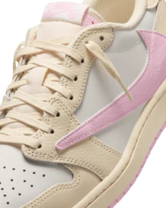 Travis Scott x Air Jordan 1 Low OG SP Shy Pink