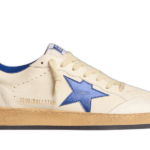Golden Goose Ball Star Azul Metalizado