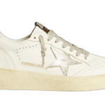 Golden Goose Ball Star 2 Blanco Plateado