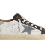 Golden Goose Super Star LTD Celeste y Negro
