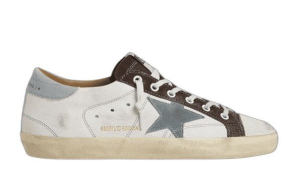Golden Goose Super Star LTD Celeste y Negro