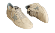 Golden Goose Ball Star Azul Celeste Metalizado