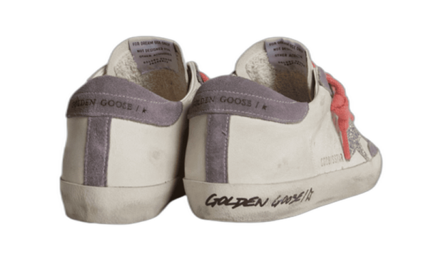 Golden Goose Super Star Blanco/Lila
