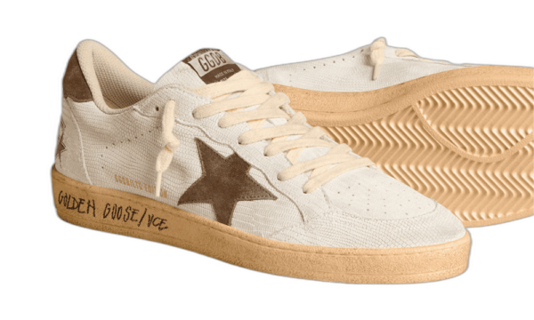 Golden Goose Ball Star Estrella Marrón