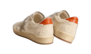 Golden Goose Ball Star Blanco Rojo