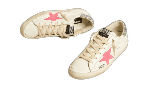Golden Goose Ball Star LTD Purpurina Estrella Rosada