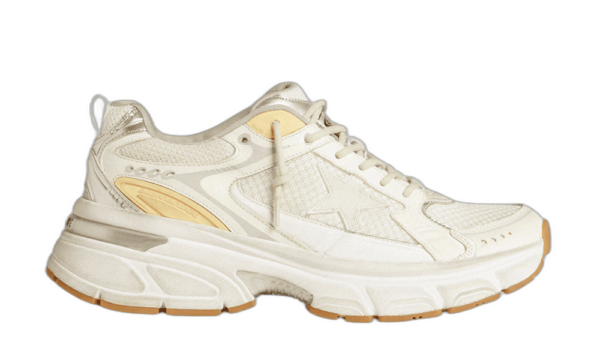 Golden Goose Lightstar Blanco con Estrella Blanca