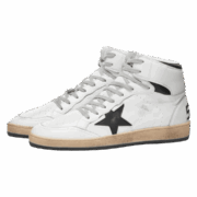 Golden Goose High Blancas Estrella Negra