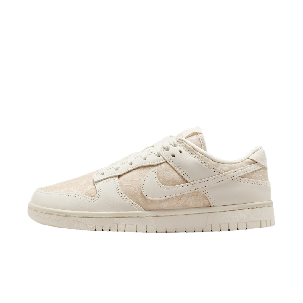 Nike Dunk Low Lace Soft Pearl 01 Nike Dunk Low Lace Soft Pearl - Vista 01