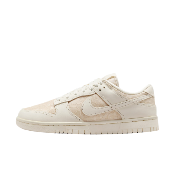 Nike Dunk Low Lace Soft Pearl - Vista 01