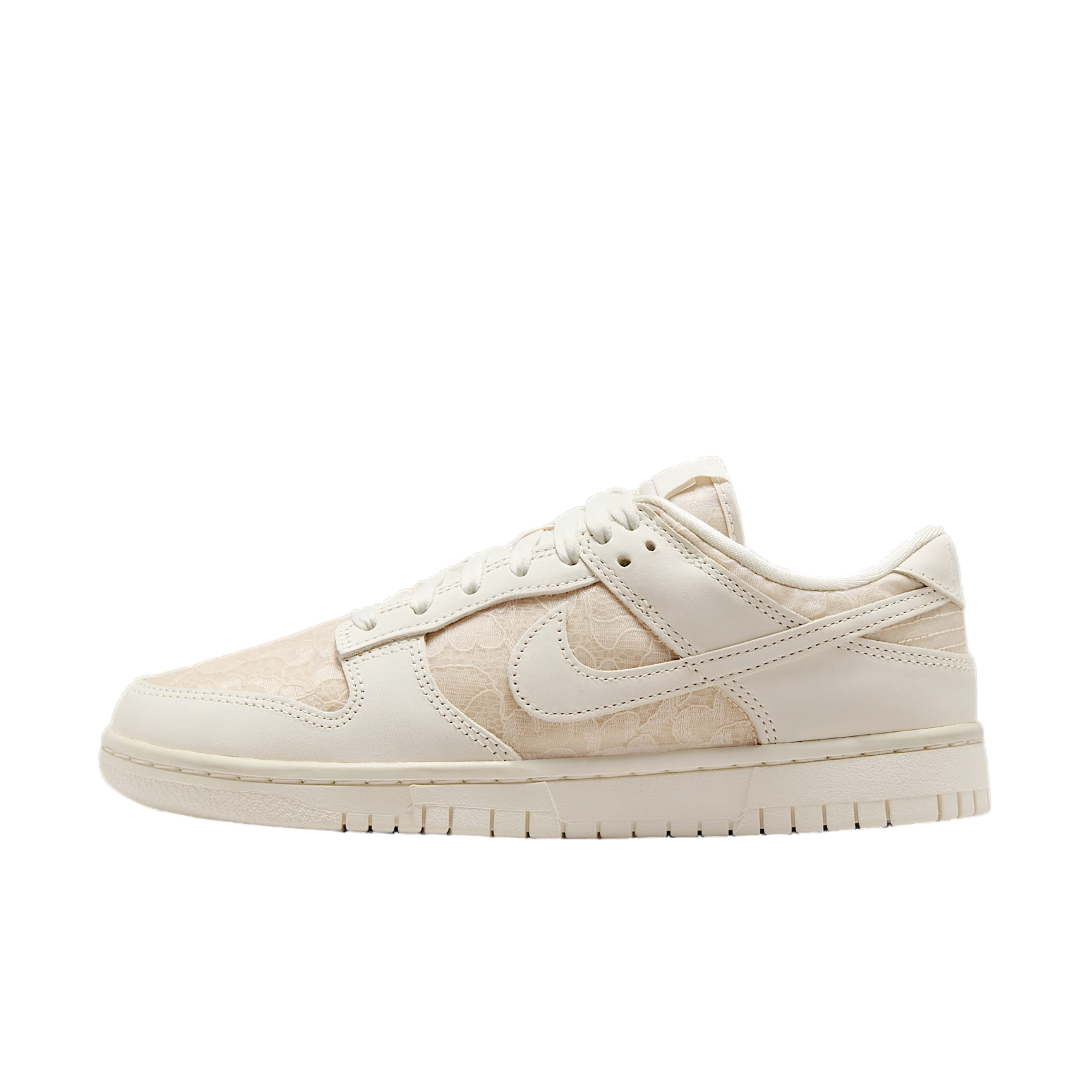 Nike Dunk Low Lace Soft Pearl 01 Nike Dunk Low Lace Soft Pearl - Vista 01