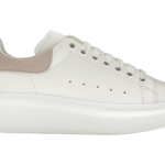 Alexander McQueen Blanco con talón beige