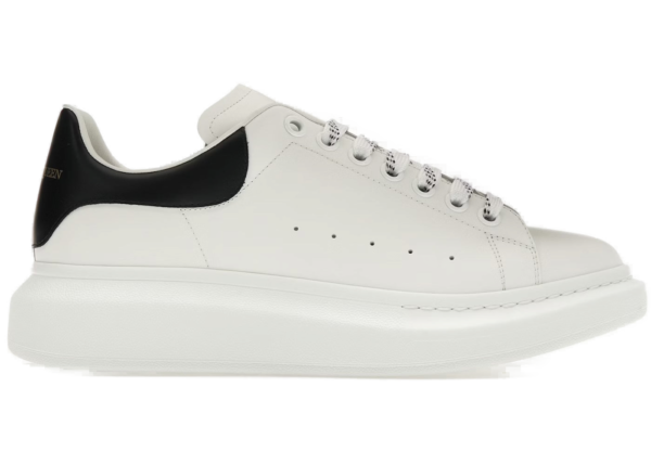Alexander McQueen Blanco con talón negro