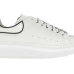 Alexander McQueen Blanco con ribete negro
