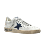 Golden Goose Ball Star Blanco Estrella Navy