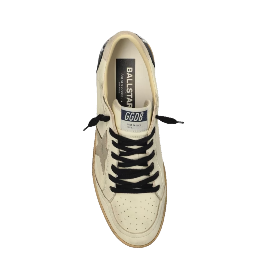 Golden Goose Ball Star Crema Estrella Plata image 3 Golden Goose Ball Star Crema Estrella Plata