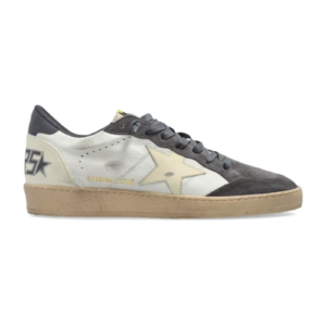 Golden Goose Ball Star Gris Estrella Crema