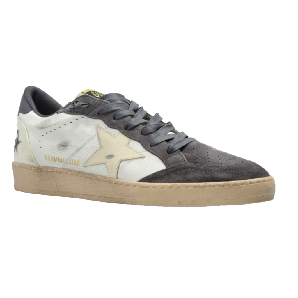 Golden Goose Ball Star Gris Estrella Crema image 2 Golden Goose Ball Star Gris Estrella Crema