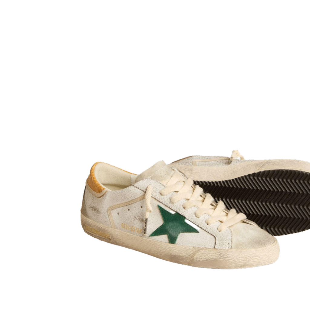 Golden Goose Super-Star Blanco Estrella Verde image 3 Golden Goose Super-Star Blanco Estrella Verde