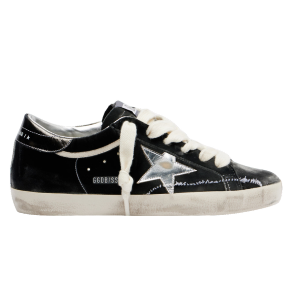 Golden Goose Super-Star Negro Terciopelo