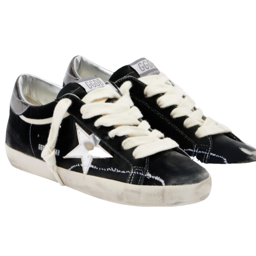 Golden Goose Super-Star Negro Terciopelo image 3 Golden Goose Super-Star Negro Terciopelo