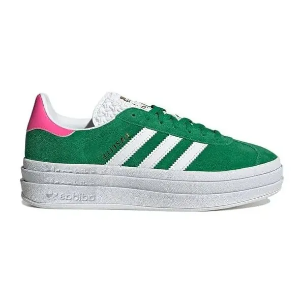 Adidas Gazelle Bold 'Green Lucid Pink'